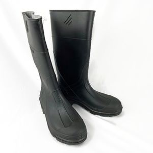 Northerner Womens Size 5 Rain Boots Black